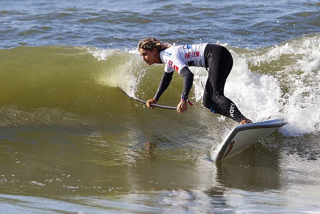 Iballa Moreno on the SUP - PWA Reno World Cup Sylt Grand Slam 2011 © PWA World Tour http://www.pwaworldtour.com